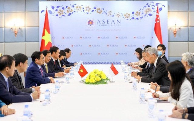 Việt Nam - Singapore xây dựng khuôn khổ "Quan hệ Đối tác kinh tế số - kinh tế xanh"