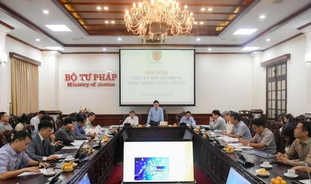Bộ Tư pháp đẩy mạnh chuyển đổi số trong hoạt động công chứng - Ảnh 1. Bộ Tư pháp đẩy mạnh chuyển đổi số trong hoạt động công chứng - Ảnh 1.