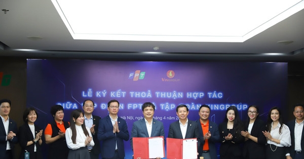 VinGroup và FPT ký thỏa thuận hợp tác thúc đẩy chuyển đổi xanh toàn diện