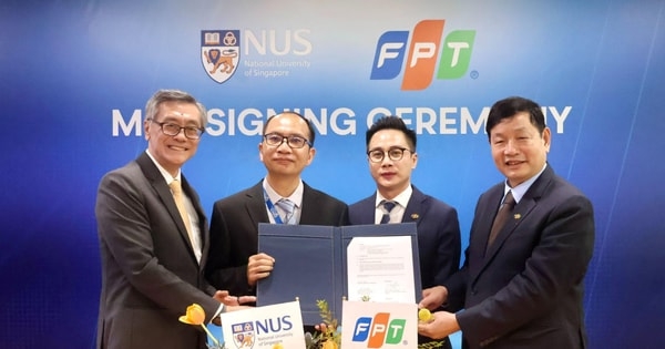 ‏Đại học Quốc gia Singapore hợp tác với FPT phát triển nguồn nhân lực AI ‏