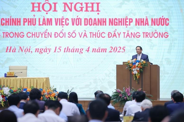 Thủ tướng: Doanh nghiệp nhà nước phải xông pha hơn nữa, tiên phong chuyển đổi số và thúc đẩy tăng trưởng- Ảnh 1.