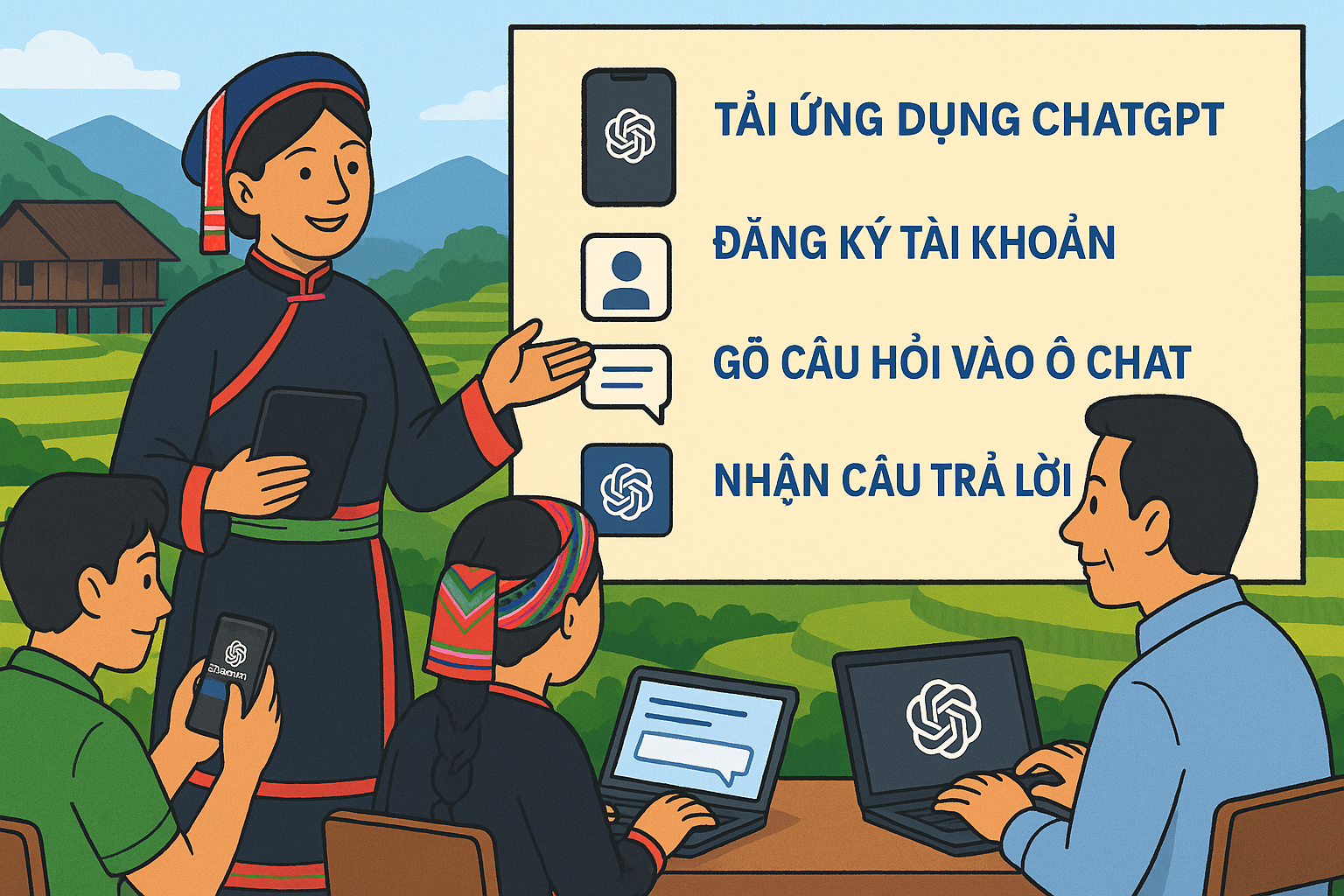 Làm quen với ChatGPT – Hướng dẫn cơ bản cho người mới bắt đầu