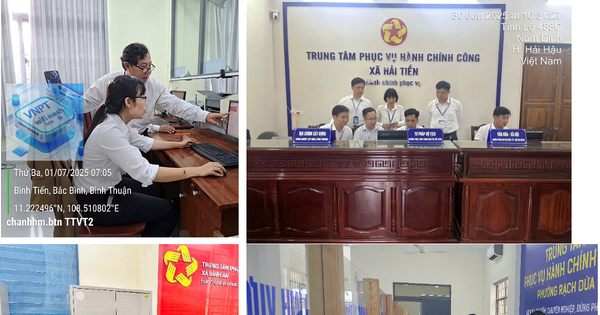 “Trắng đêm cống hiến” đảm bảo vận hành hiệu quả mô hình hành chính mới