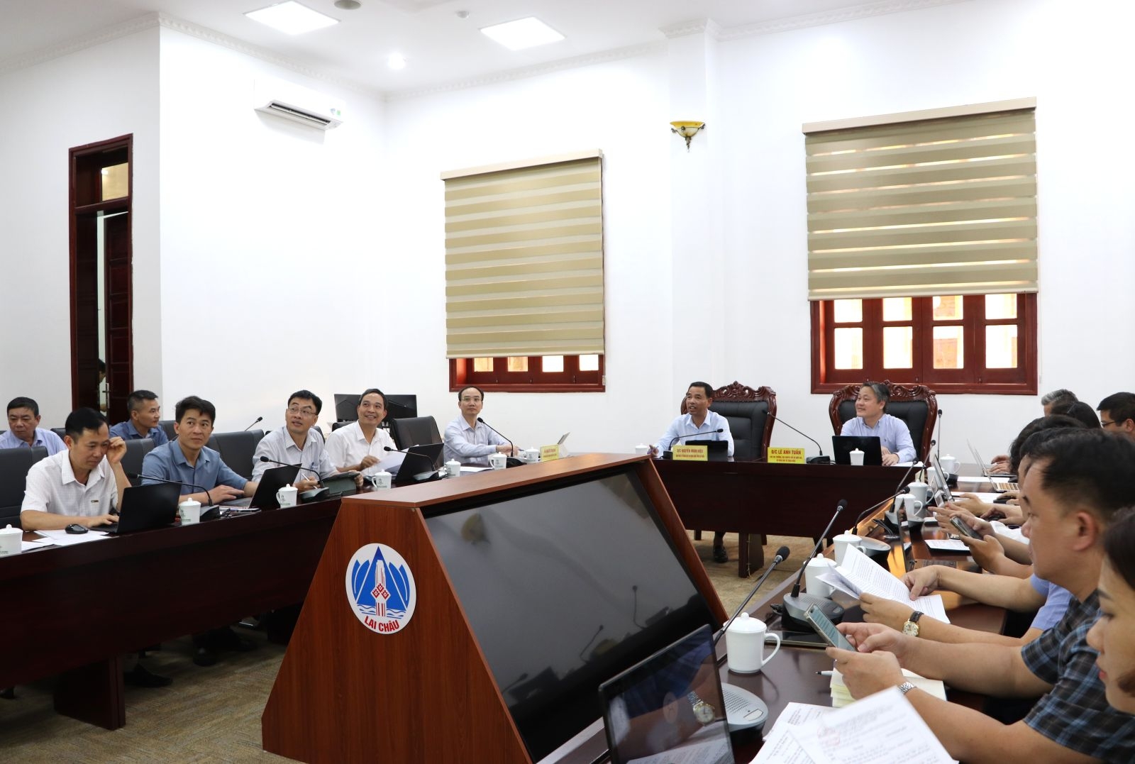 Đoàn công tác của Bộ Khoa học và Công nghệ làm việc với một số cơ quan của tỉnh Lai Châu về vận hành bộ máy chính quyền cấp xã