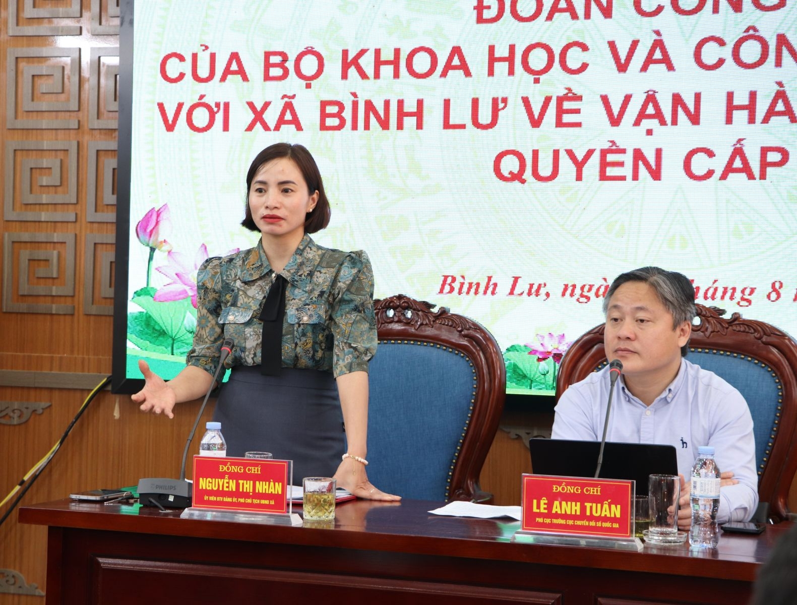 Đoàn công tác của Bộ Khoa học và Công nghệ làm việc tại xã Bình Lư - Ảnh minh hoạ 2
